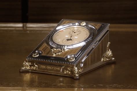 patek philippe table clock|Patek Philippe desk watch.